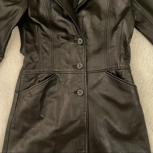 Vintage New York Speed Black Women’s Trench Coat - Picture 6 of 9